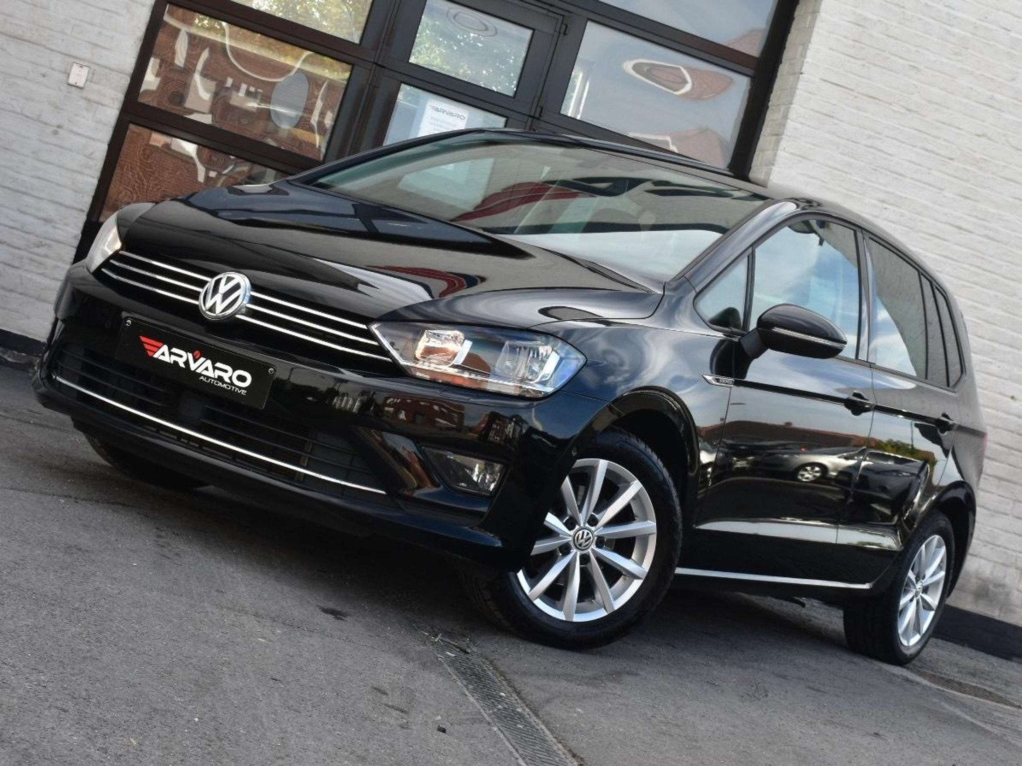 Volkswagen Golf Sportsvan 1.2 TSI Lounge / Verw Zetels / Cru, Auto's, Voorwielaandrijving, Stof, 4 cilinders, Zwart
