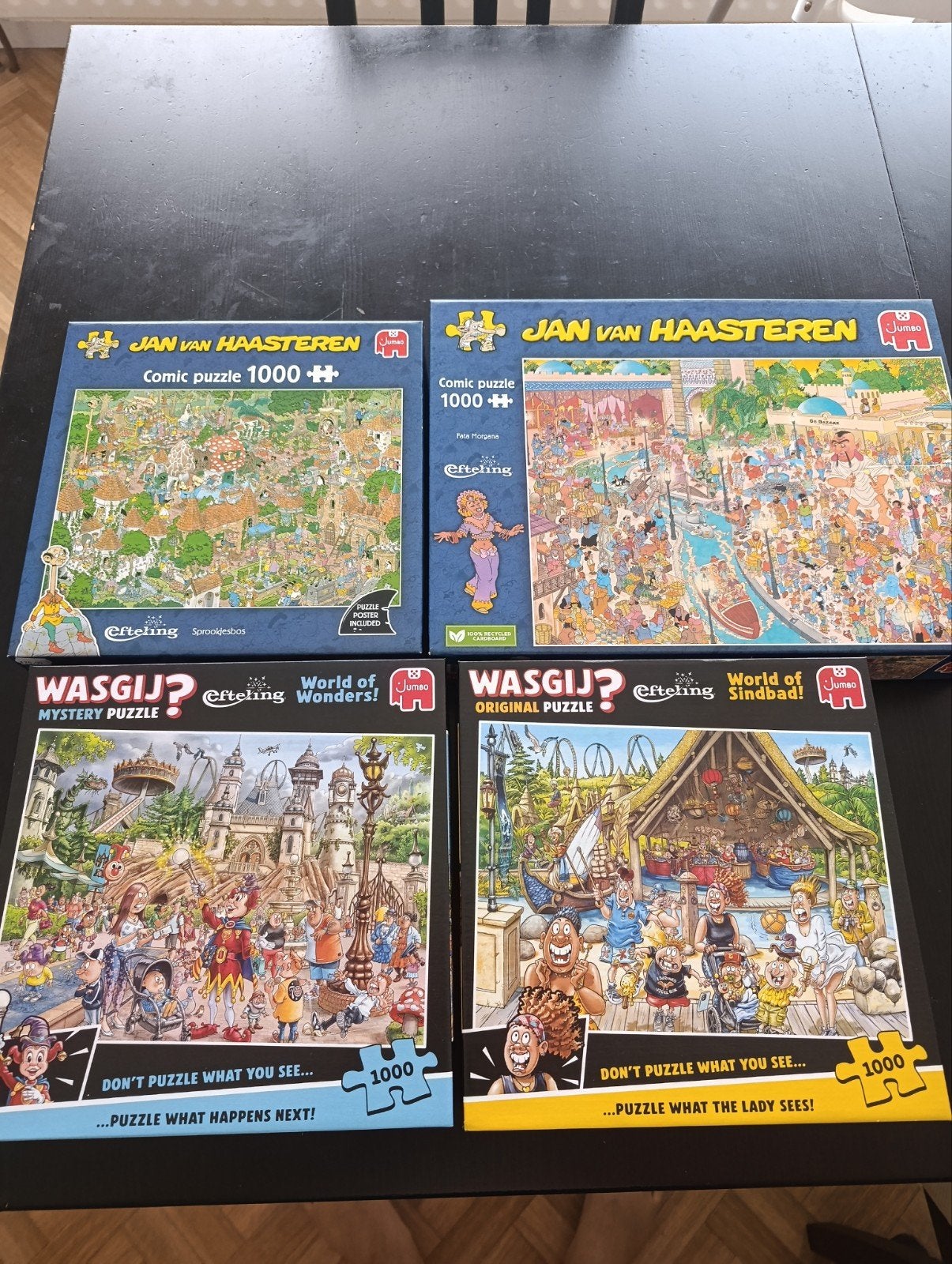 puzzels Efteling, Hobby en Vrije tijd, Ophalen of Verzenden, 500 t/m 1500 stukjes, Nieuw, Legpuzzel