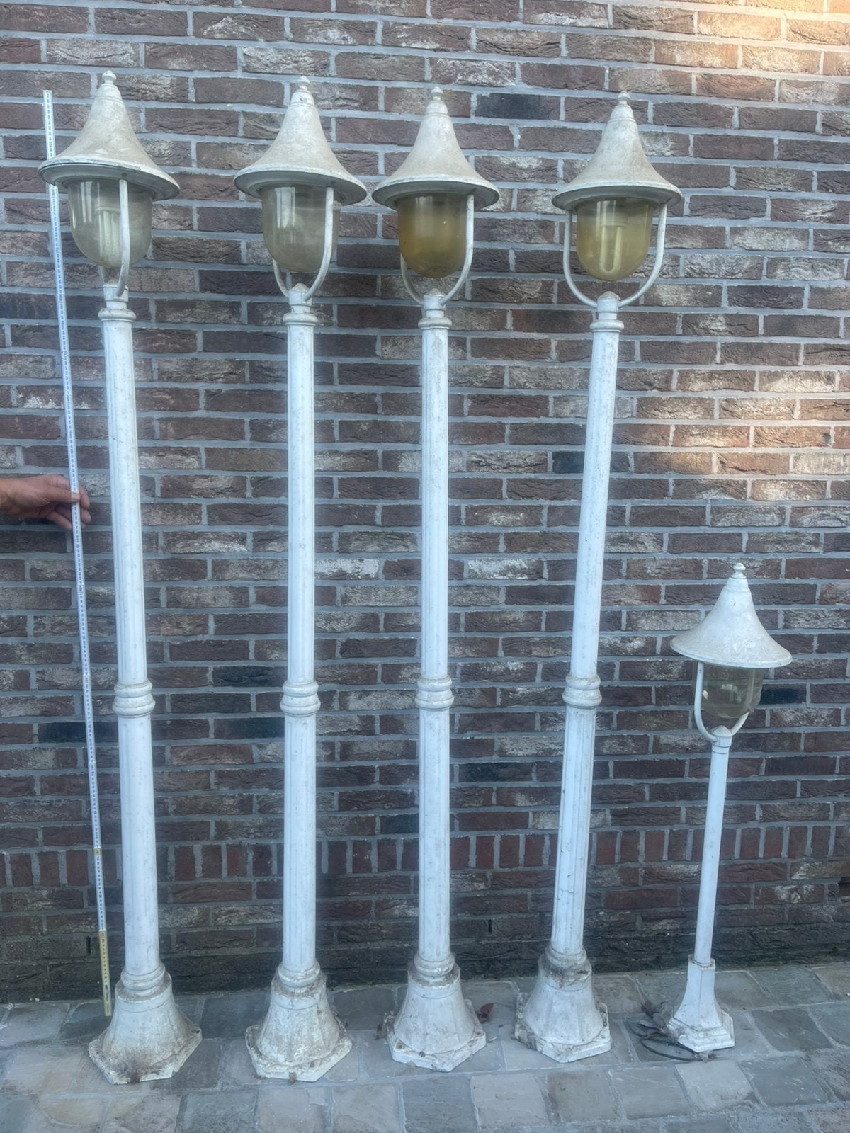 Lantaarnpalen, Enlèvement, Comme neuf, Aluminium