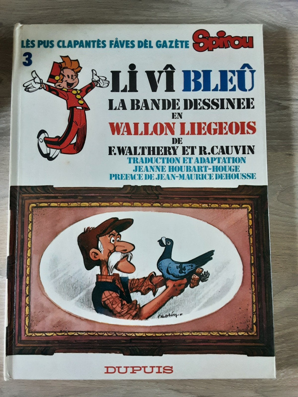 Bd : Les pus clapantès fèves del gazète Spirou, Une BD, Enlèvement, Utilisé, F. Walthéry