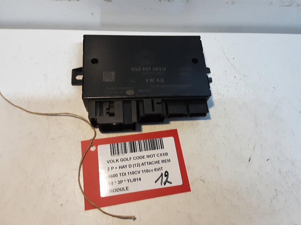 UNITE ELECTRONIQUE Volkswagen Golf VII (AUA) (5Q0907383H), Volkswagen, Mevr. I. Hauben, Utilisé, Rue de l'Espoir 34 34
4030  GRIVEGNÉE, BE