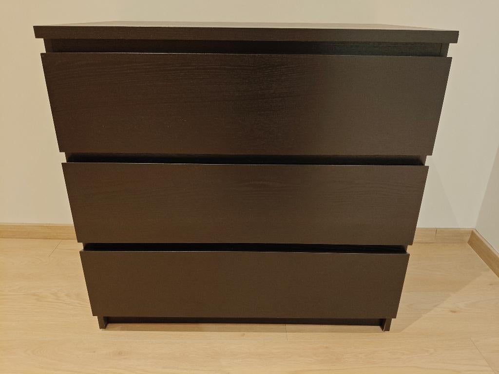 Malm kast Ikea 3 lades, Huis en Inrichting, 3 of 4 laden, Ophalen, Gebruikt