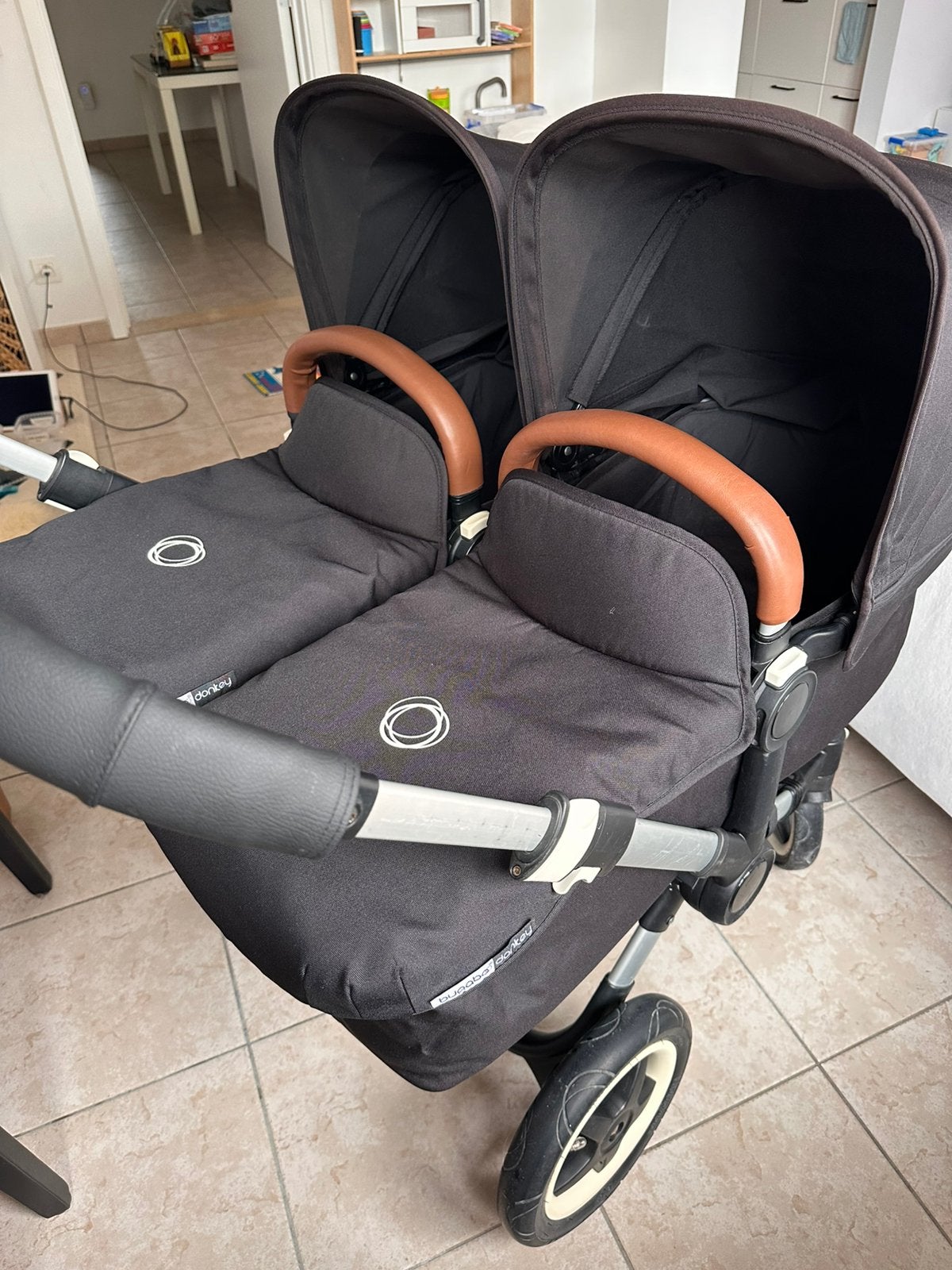 Bugaboo Donkey Twin- complete tweelingwagen/ duo kinderwagen, Kinderen en Baby's, Ophalen, Kinderwagen, Maxi-Cosi