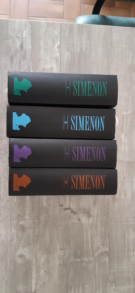 Tout Simenon : lot de 4 tomes., Enlèvement ou Envoi, Utilisé, Georges Simenon