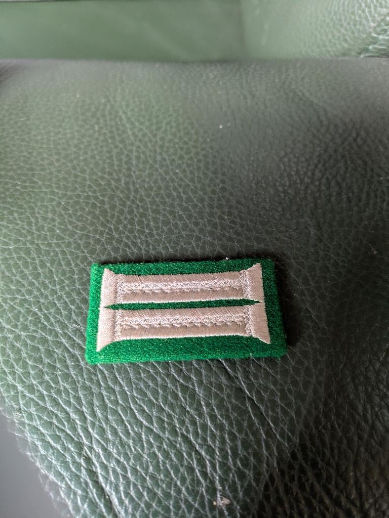Kraagspiegel panzer jager (oud model), Verzamelen, Ophalen of Verzenden, Landmacht, Embleem of Badge