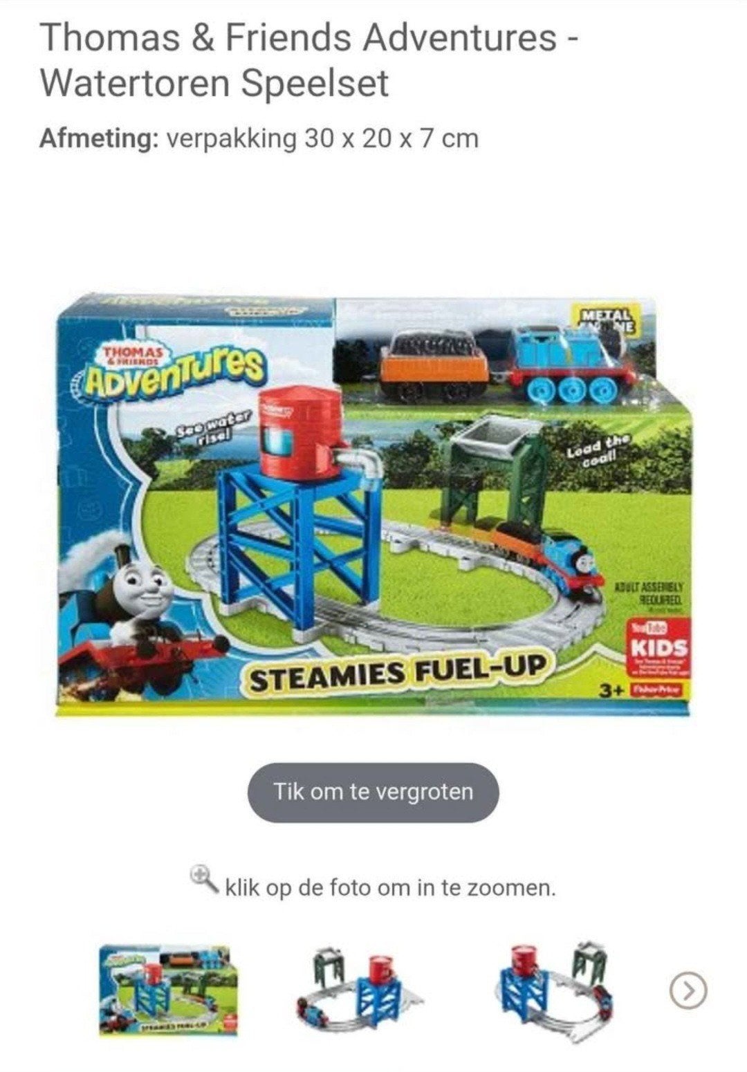 Thomas & Friends Adventures - Watertoren Speelset, Ophalen