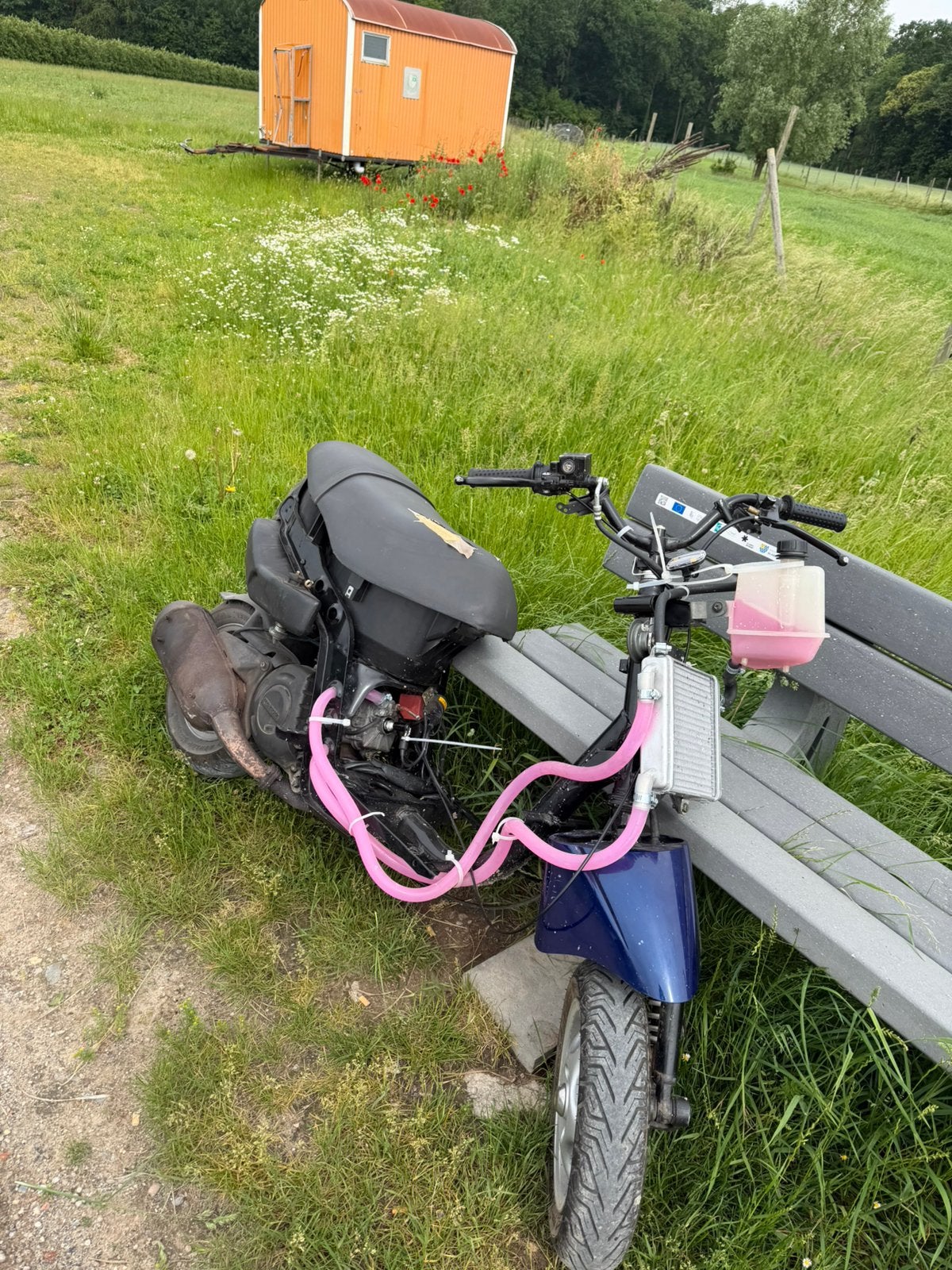 Piaggio zip 150cc, Fietsen en Brommers, Scooters | Piaggio, Zo goed als nieuw, Zip, Tweetakt, Ophalen