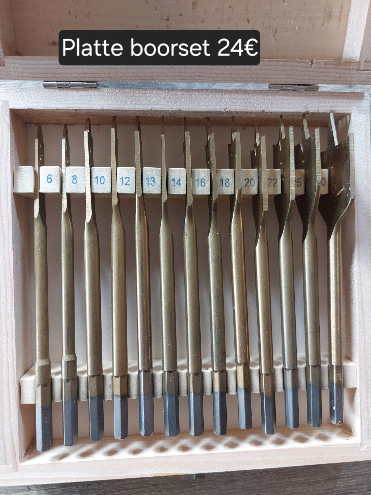 nieuwe platte boorset, Bricolage & Construction, Enlèvement ou Envoi