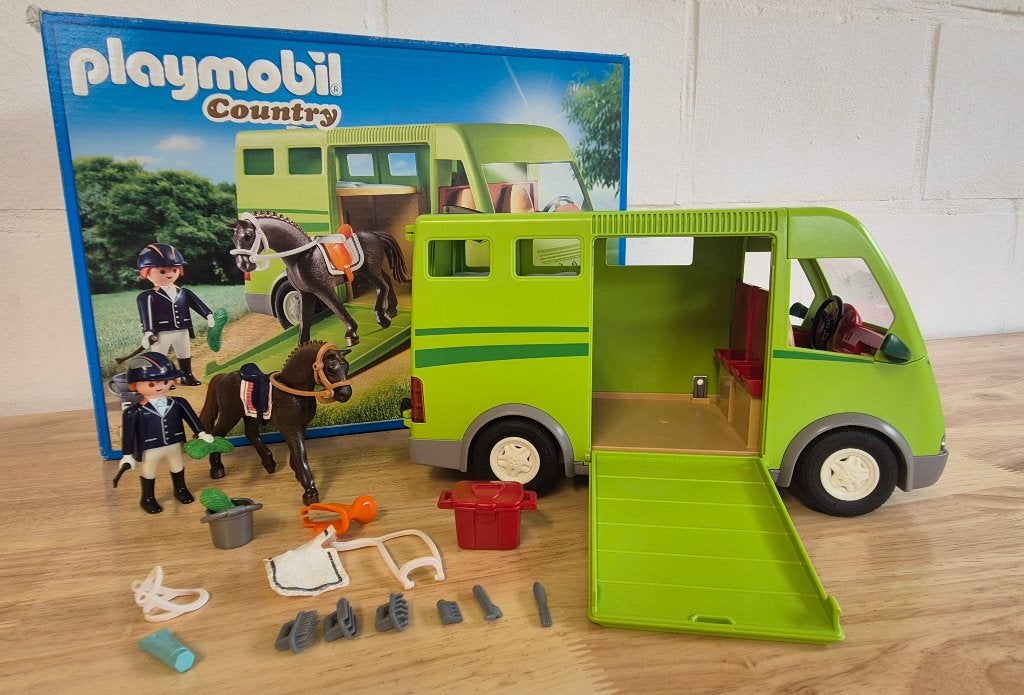 Camion à chevaux Playmobil 6928 - Complet, Enlèvement ou Envoi, Comme neuf, Kit complet, Véhicule