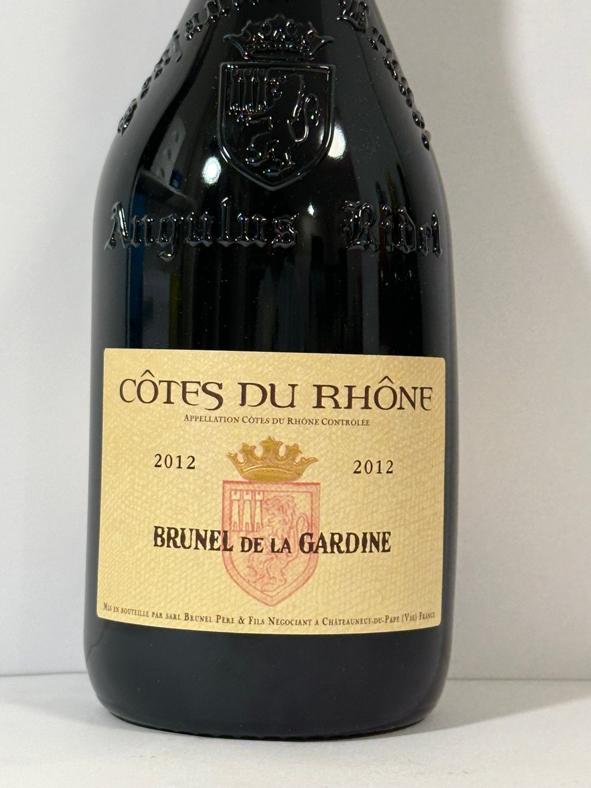 Brunel de La Gardine Côtes du Rhône 2012 (75 cl - 13,5%), Verzamelen, Ophalen, Frankrijk, Nieuw, Rode wijn