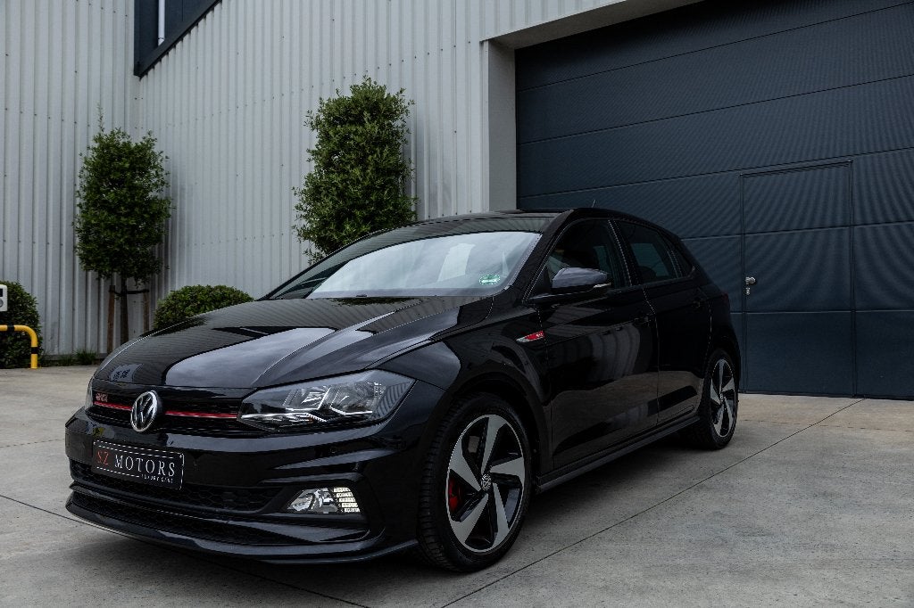 Volkswagen Polo GTI 2.0 DSG | CAM| LED | SPORTZETELS V.| BTW, Auto's, Testrit aan huis, Euro 6, Zwart, Berline