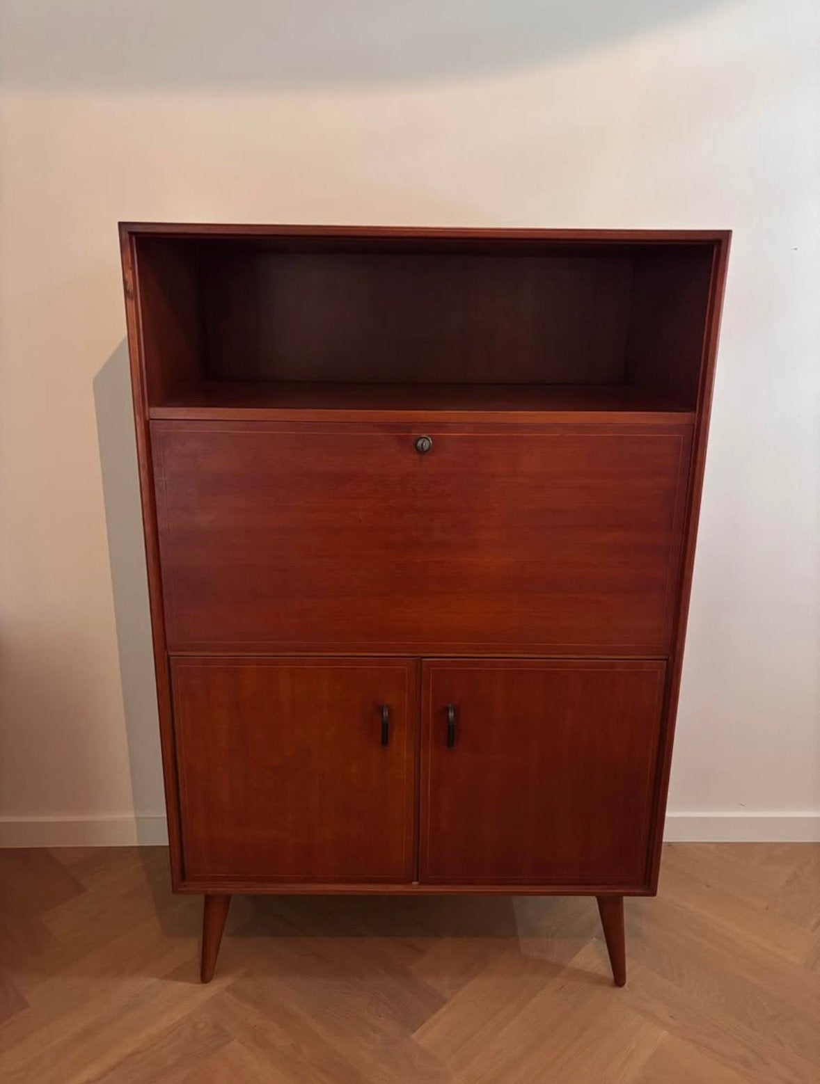 Vintage jaren 60 kastje te koop, Ophalen, Gebruikt