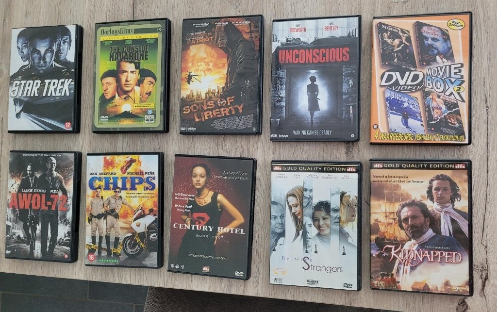 Diverse DVD's - zie foto's en lijst - 1 euro per stuk, Cd's en Dvd's, Dvd's | Actie, Ophalen, Nederlands, Overige genres, Zo goed als nieuw