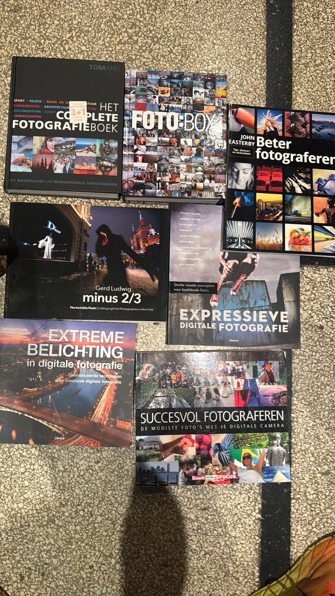 Setje boeken fotografie, Boeken, Ophalen, Zo goed als nieuw