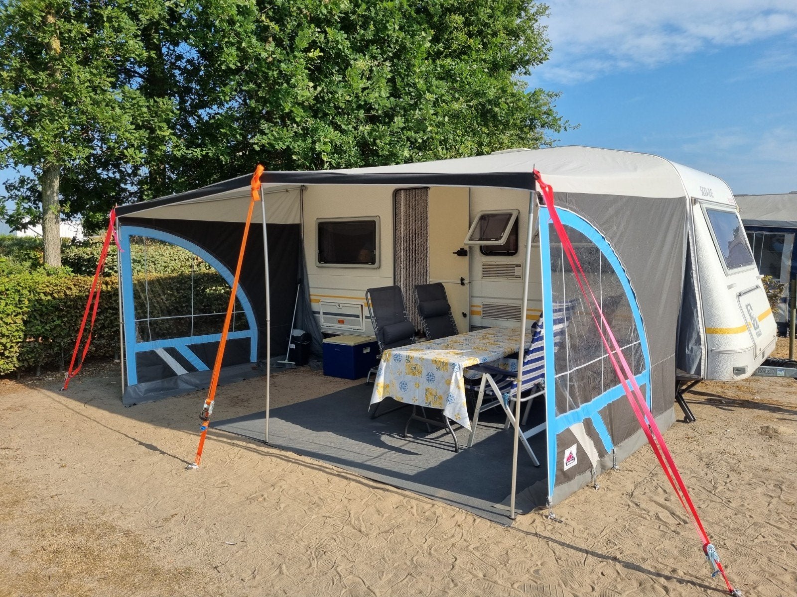 caravan Knaus Sudwind, Ophalen, Gebruikt