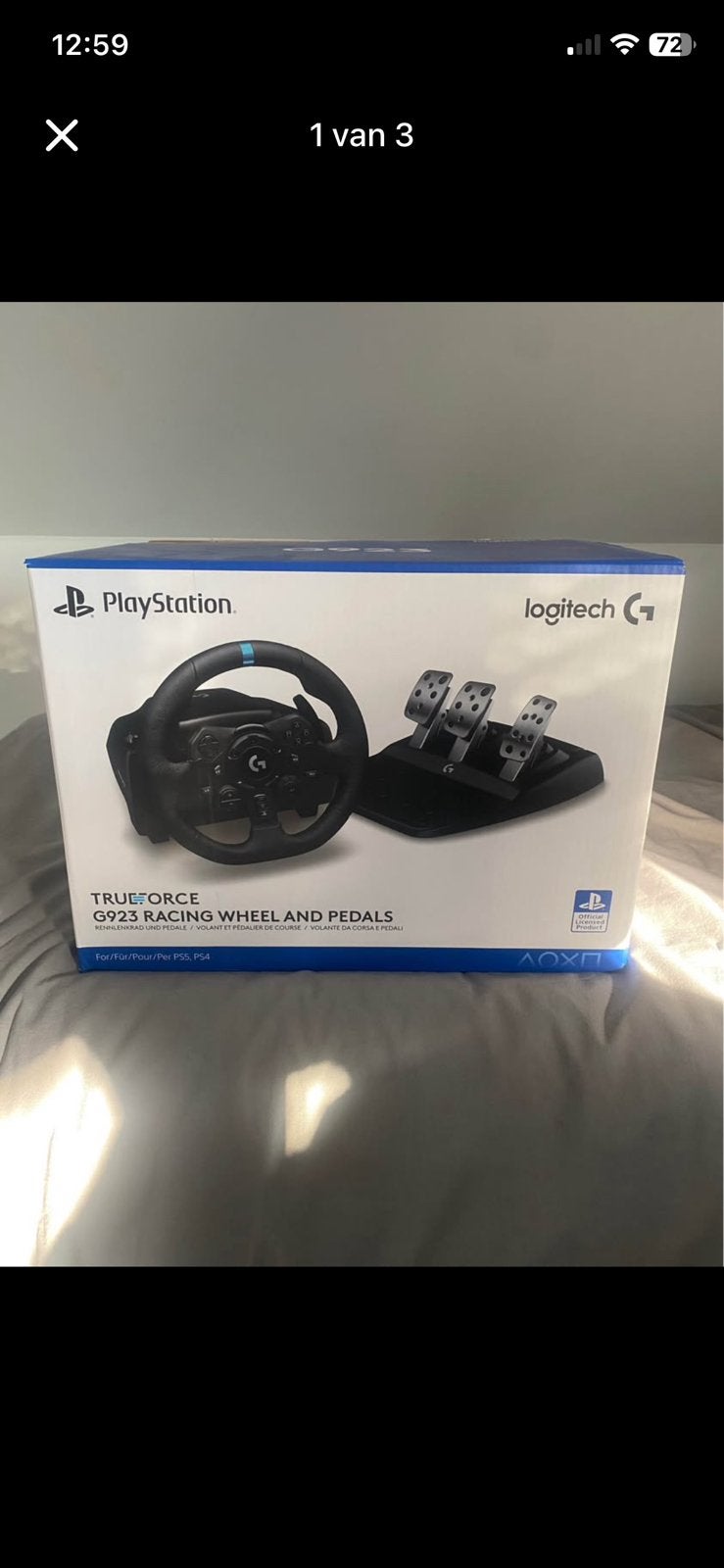 Ps5 Race stuur, Ophalen of Verzenden, Zo goed als nieuw