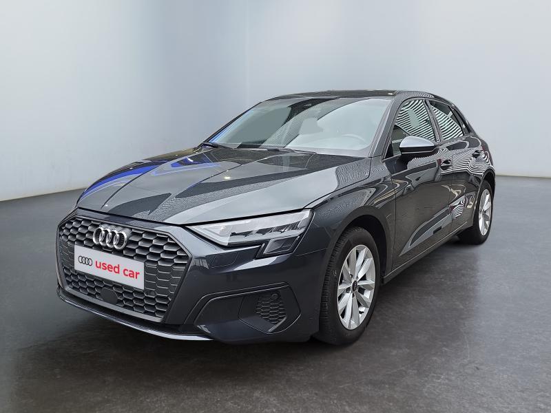 Audi A3 GPS*Carplay*Capteurs Ar*Cruise control*Virtual Cockp, Argent ou Gris, Achat, Euro 6, Entreprise