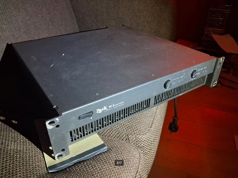 PA versterker Zeck PT5, Enlèvement ou Envoi, Utilisé, Moins de 500 watts, Sono