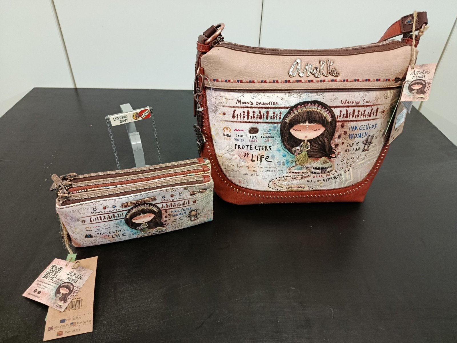 Anekke (sac à main + portefeuille assorti) NOUVEAU, Enlèvement ou Envoi, Sac à main