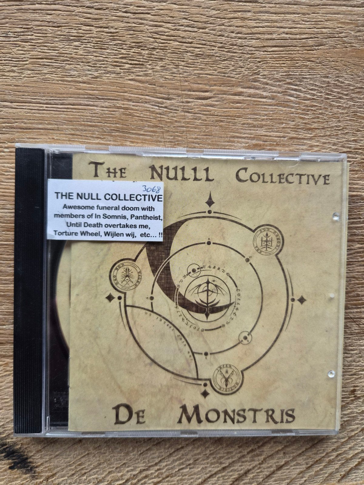 THE NULL COLLECTIVE - De Monstris, Enlèvement ou Envoi, Utilisé