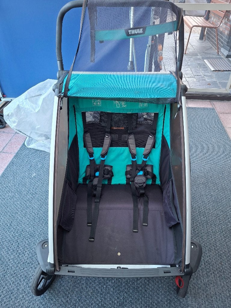Fietskar thule chariot lite, Fietsen en Brommers, Ophalen, Gebruikt, Vering, Thule / Chariot