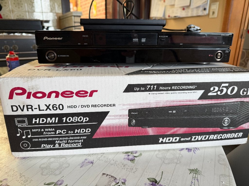 Pioneer DVR-LX60, Ophalen, Gebruikt, Pioneer