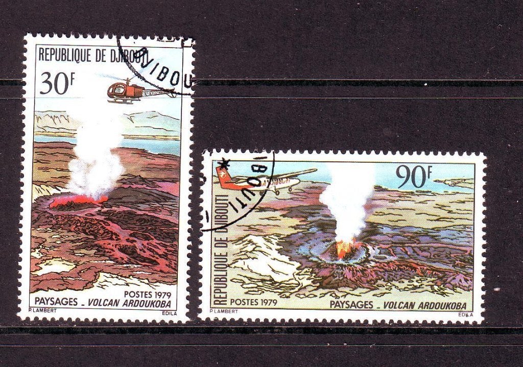 Postzegels Djibouti (4) : diverse reeksen en zegels, Timbres & Monnaies, Timbres | Afrique, Enlèvement ou Envoi, Autres pays, Affranchi
