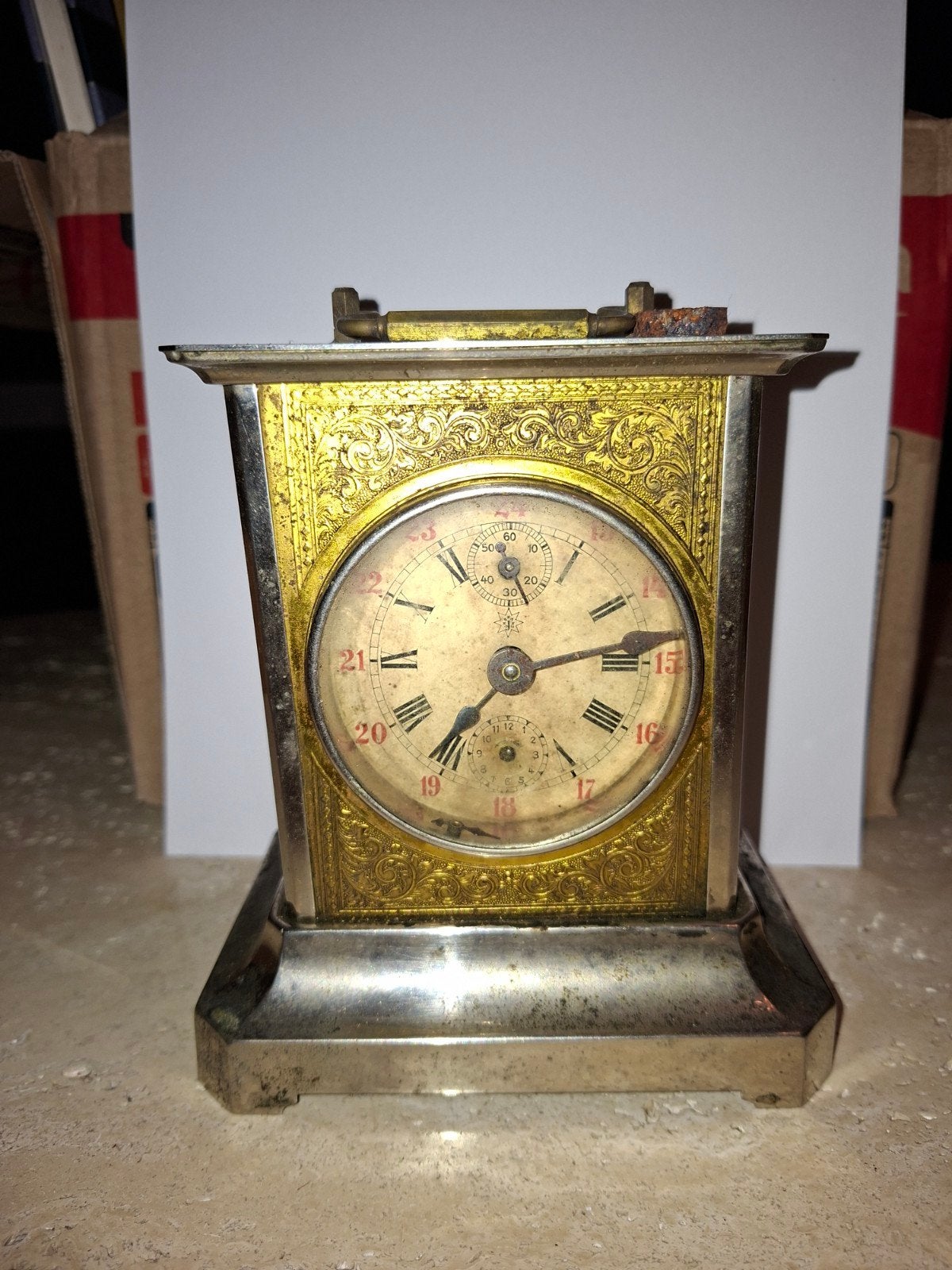 Duitse tafelklok Junghans, Antiek en Kunst, Ophalen
