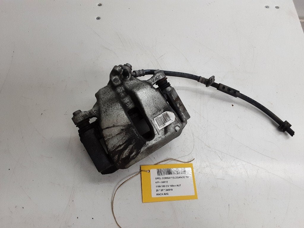 REMKLAUW LINKS VOOR Opel Corsa F (UB / UH / UP) (01-2019/-), Gebruikt, Opel, Opel Automobile GmbH, Kontakt-opel@opel.com