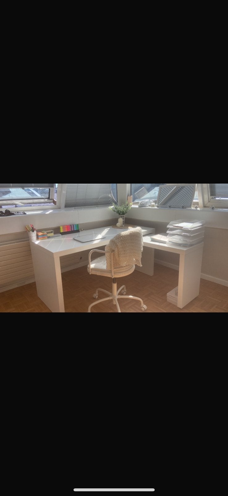 Ikea MALM Bureau, Maison & Meubles, Mobilier complet, Enlèvement