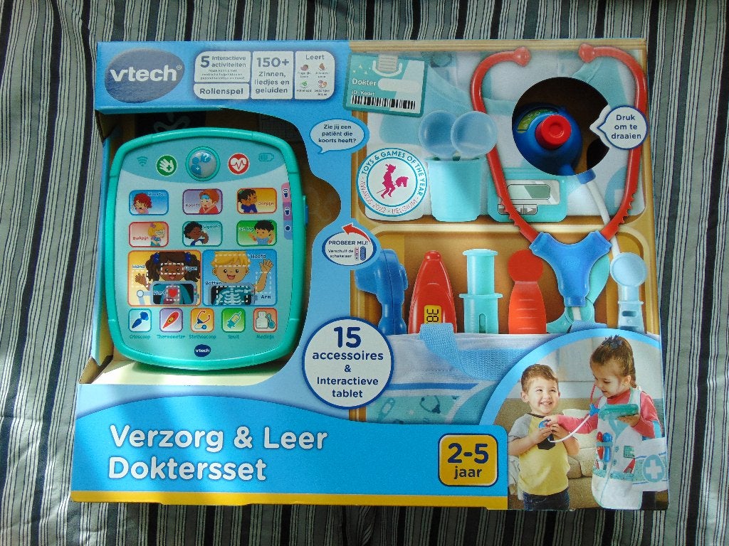 V-Tech, Verzorg en leer , Dokterset nieuw in de verpakking, Ophalen of Verzenden, Nieuw
