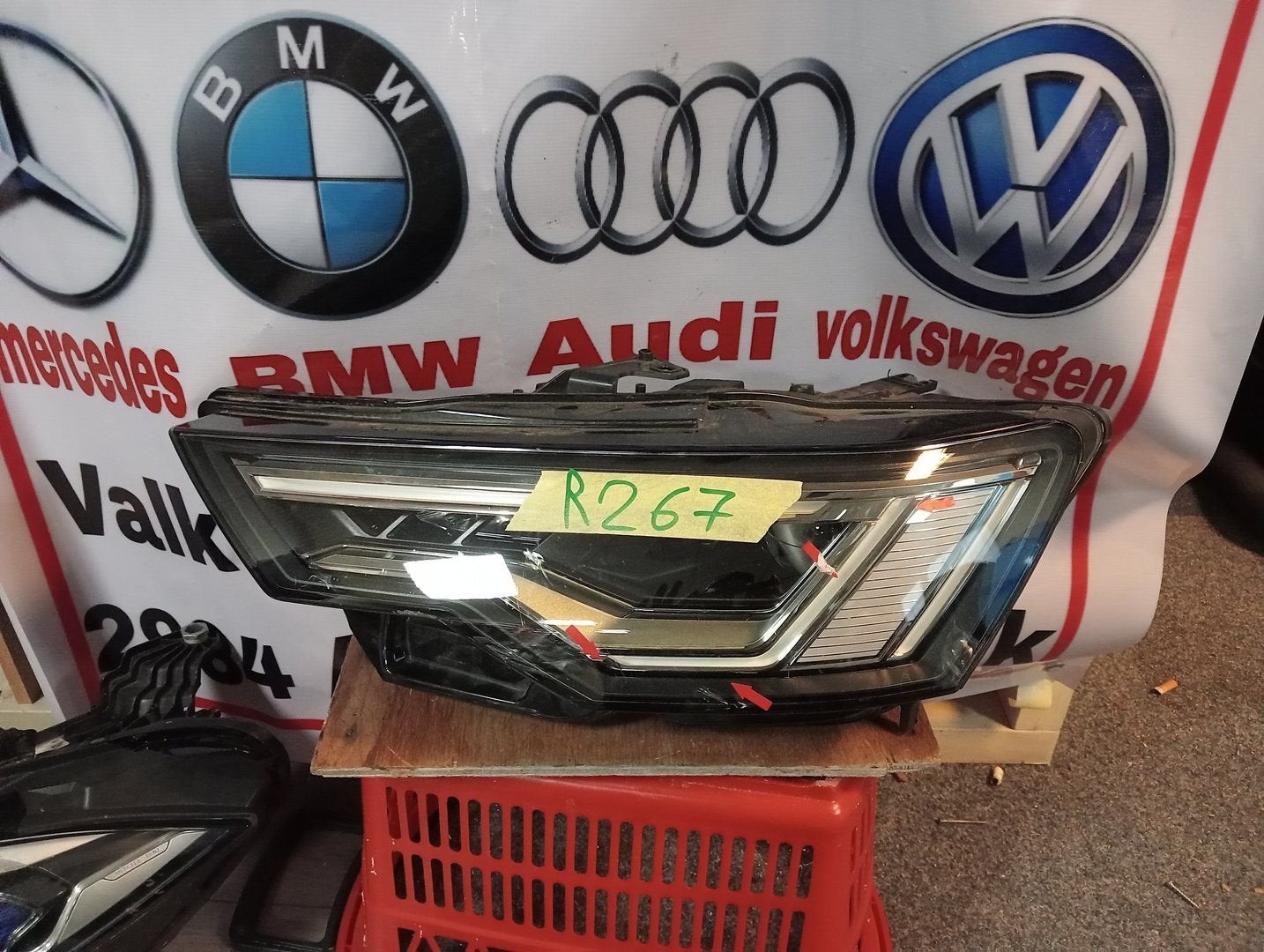 Audi A6 4K Matrix Koplamp Links 4k0941039, Gebruikt, -, -, -