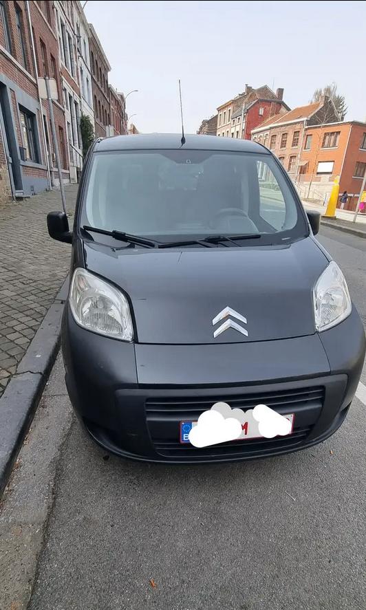 Citroën Nemo 1.4i Multispace 2013, Auto's, Euro 5, Zwart, Particulier, ABS