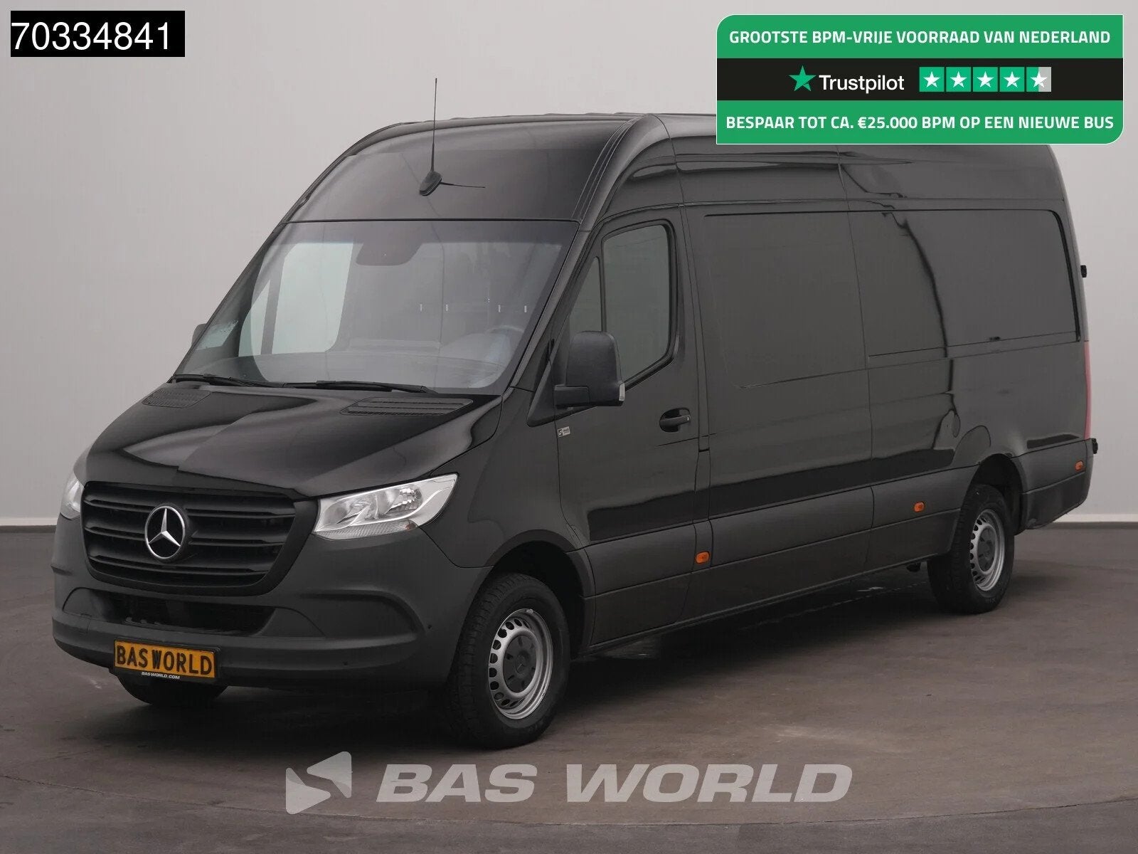Mercedes Sprinter 317 CDI Automaat L3H2 3,5t Trekhaak 170PK, Autos, Camionnettes & Utilitaires, Cuir, Achat, Euro 6, Entreprise