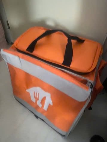 Takeaway delivery bag, Ophalen, Zo goed als nieuw