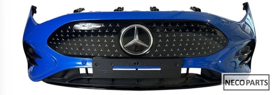 MERCEDES CLA C174 C178 VOORBUMPER COMPLEET ORIGINEEL!!!, Gebruikt, -, Voor, Ophalen of Verzenden