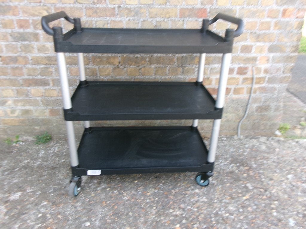 serveerwagen horeca, Ophalen