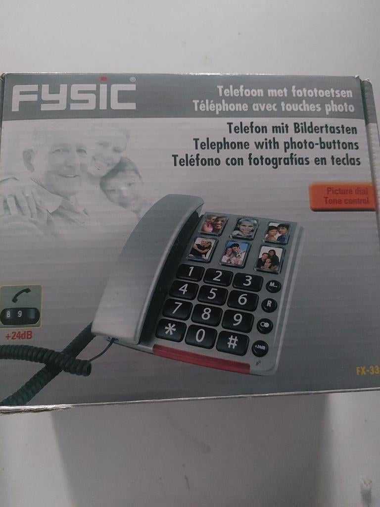 Grote toetsen telefoon, Ophalen