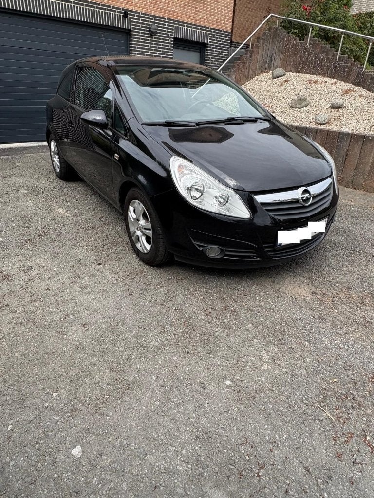Opel Corsa 1.2i essence, Achat, Boîte manuelle, Noir, Particulier