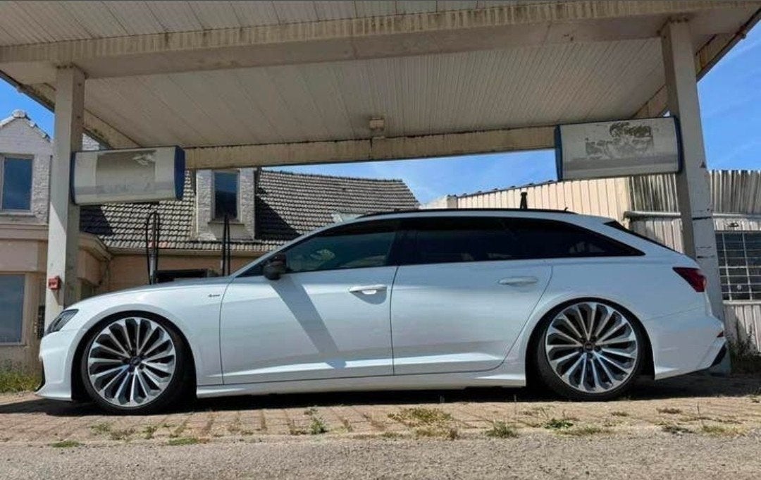 21" Original Audi E-Tron Turbine 5x112, Ophalen, Gebruikt, 265 mm, Banden en Velgen