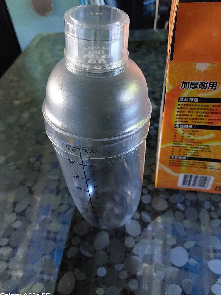 Shaker et bol doseur neuf, Neuf, Autres couleurs, 1000 ml, Enlèvement