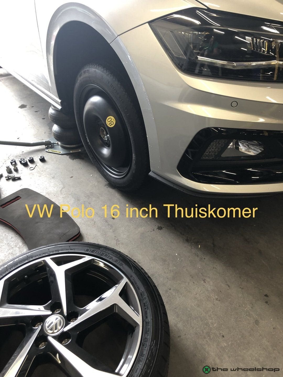 Reservewiel Thuiskomer VW Polo , Seat Ibiza , Skoda Fabia  1, Pneus et Jantes, Véhicule de tourisme, -, Utilisé