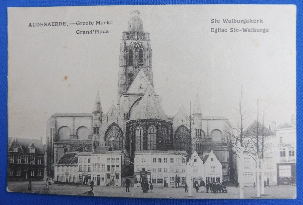 WO1 Feldpost 1917 Audenaerde Oudenaarde Beieren (G), Verzamelen, Militaria | Algemeen, Verzenden, Landmacht, Overige typen