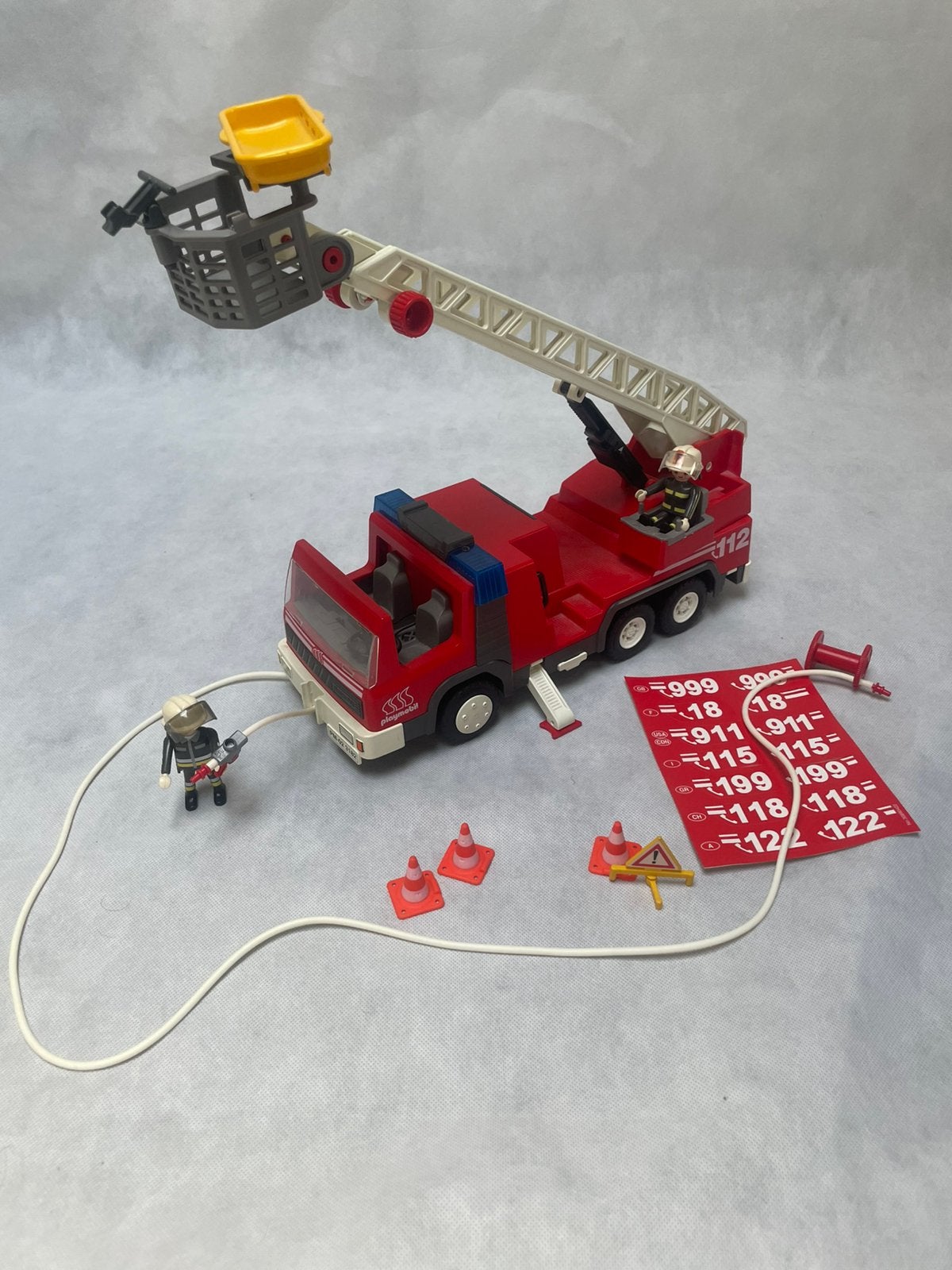 Playmobil Brandweerwagen (3182), Enfants & Bébés, Enlèvement ou Envoi, Utilisé, Véhicule, City action