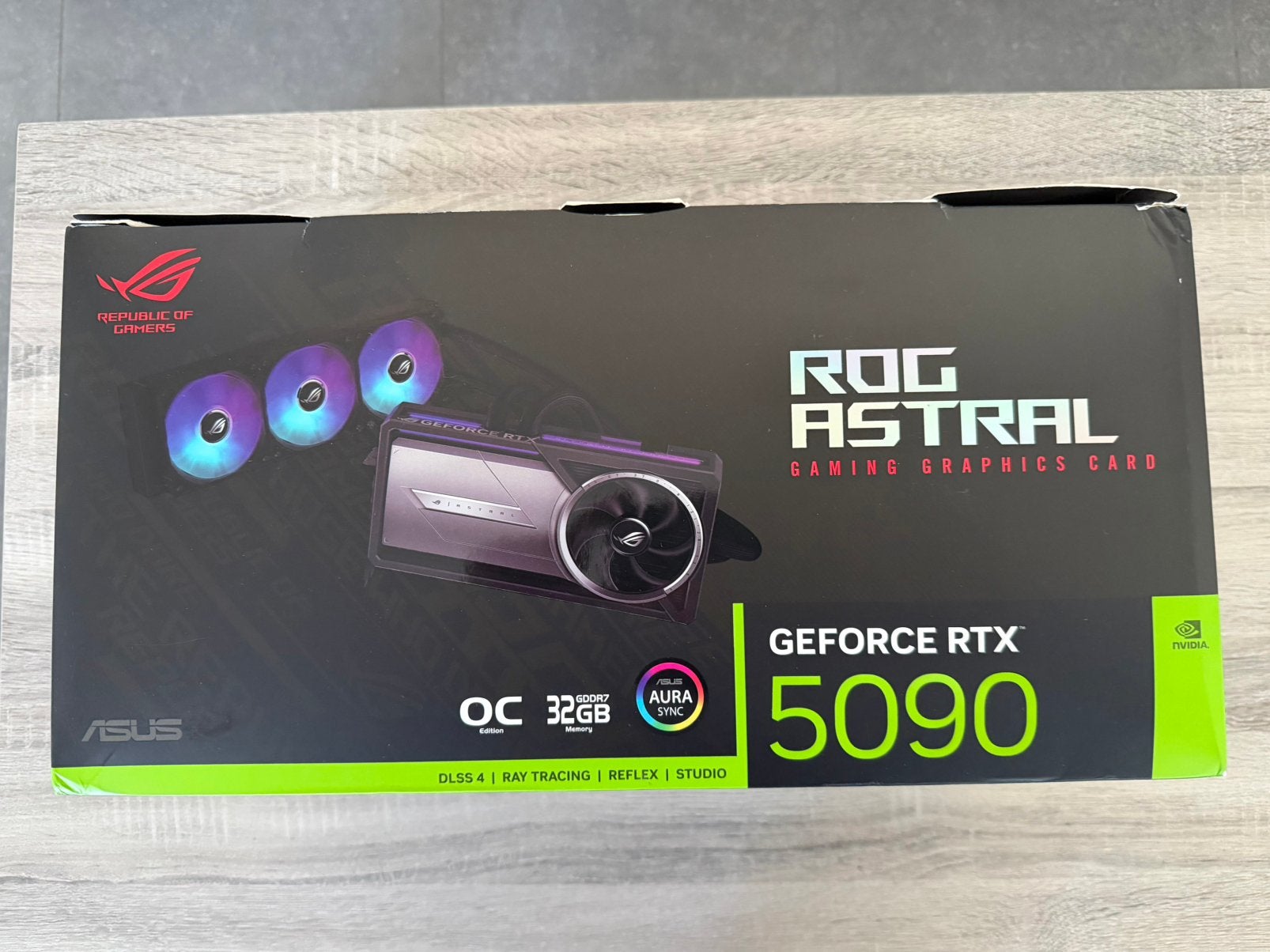 ASUS ROG Astral LC RTX 5090 32GB GDDR7 OC Edition, Ophalen, Nieuw, Nvidia, PCI-Express 5