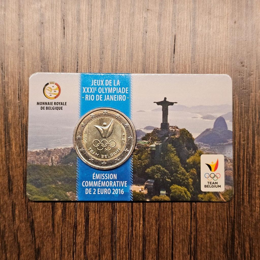 2 euro Coincards België 2016+2017, Enlèvement, Belgique, 2 euros, Série