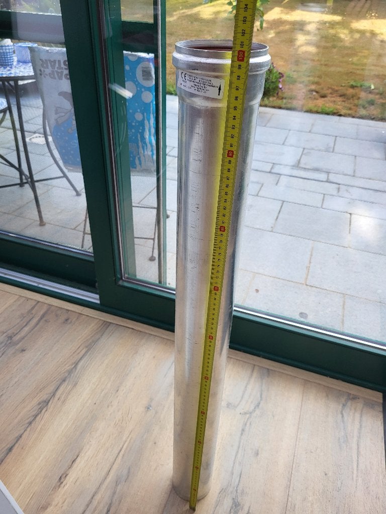 Tube aluminium 100mm, Bricolage & Construction, Enlèvement, Neuf, Autres types