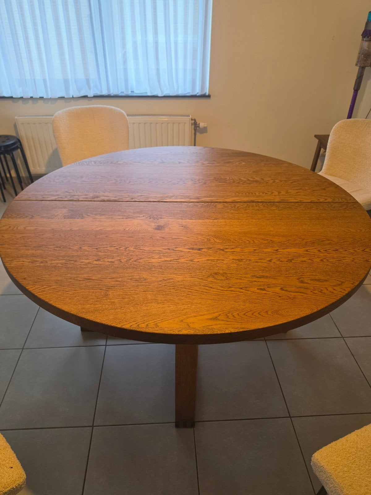 table ronde salle a manger model ikea, Huis en Inrichting, Tafels | Eettafels, Ophalen of Verzenden, Zo goed als nieuw, Vijf personen of meer