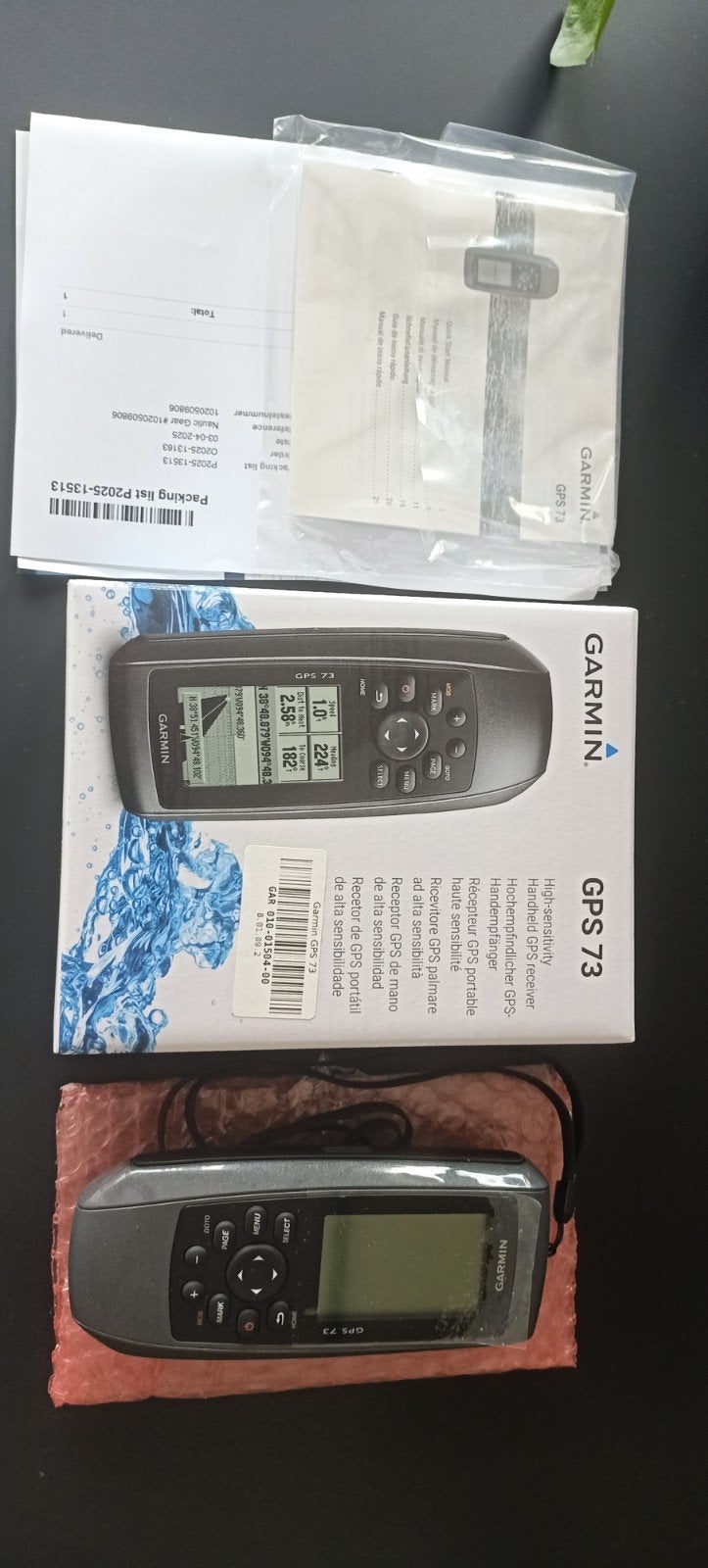 GPS marin portable Garmin GPS 73, Sports nautiques & Bateaux, Instruments de navigation & Électronique maritime, Comme neuf, GPS ou Boussole