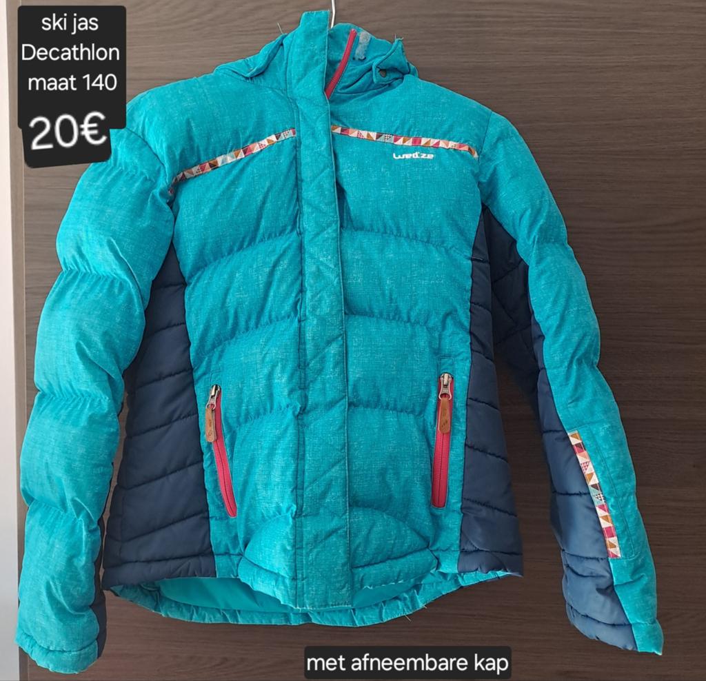 Ski jas Declathlon maat 140, Kinderen en Baby's, Ophalen of Verzenden, Jas